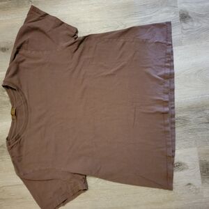 Brown Casual T-Shirt